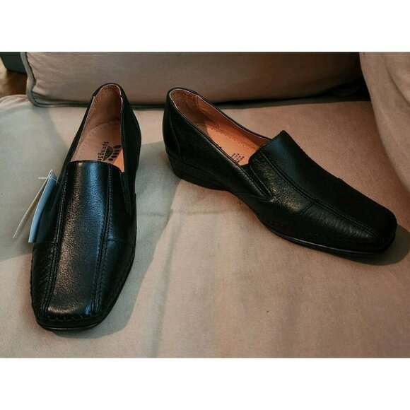 New Spring Step Women's KYLA Flexible Moccasin Wedge Loafers Size 42 US 10.5-11 - Picture 1 of 10
